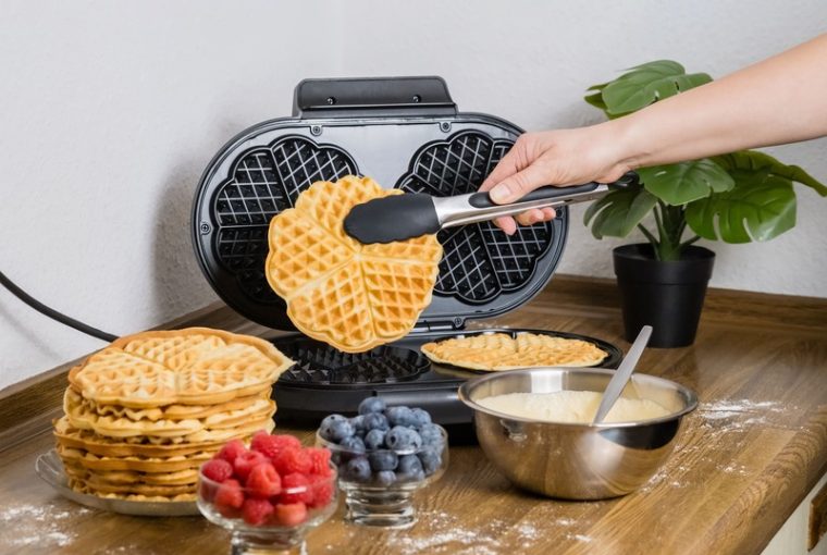 preparare i waffle in casa