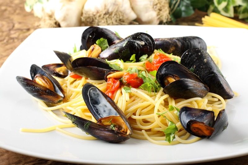 spaghetti con le cozze